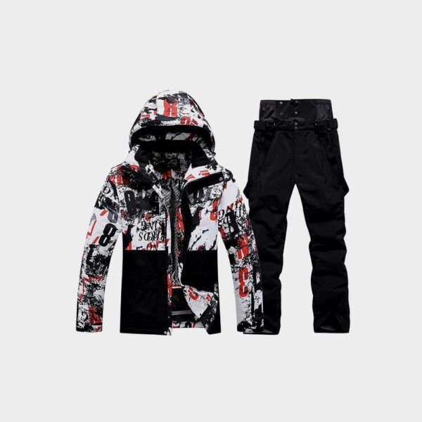 کت و شلوار کت و شلوار کت و شلوار برفی مردانه زمستانی برند پشمی رنگی